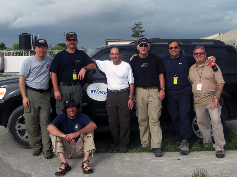 Haiti Earthquake Kenyon Team Members 2010